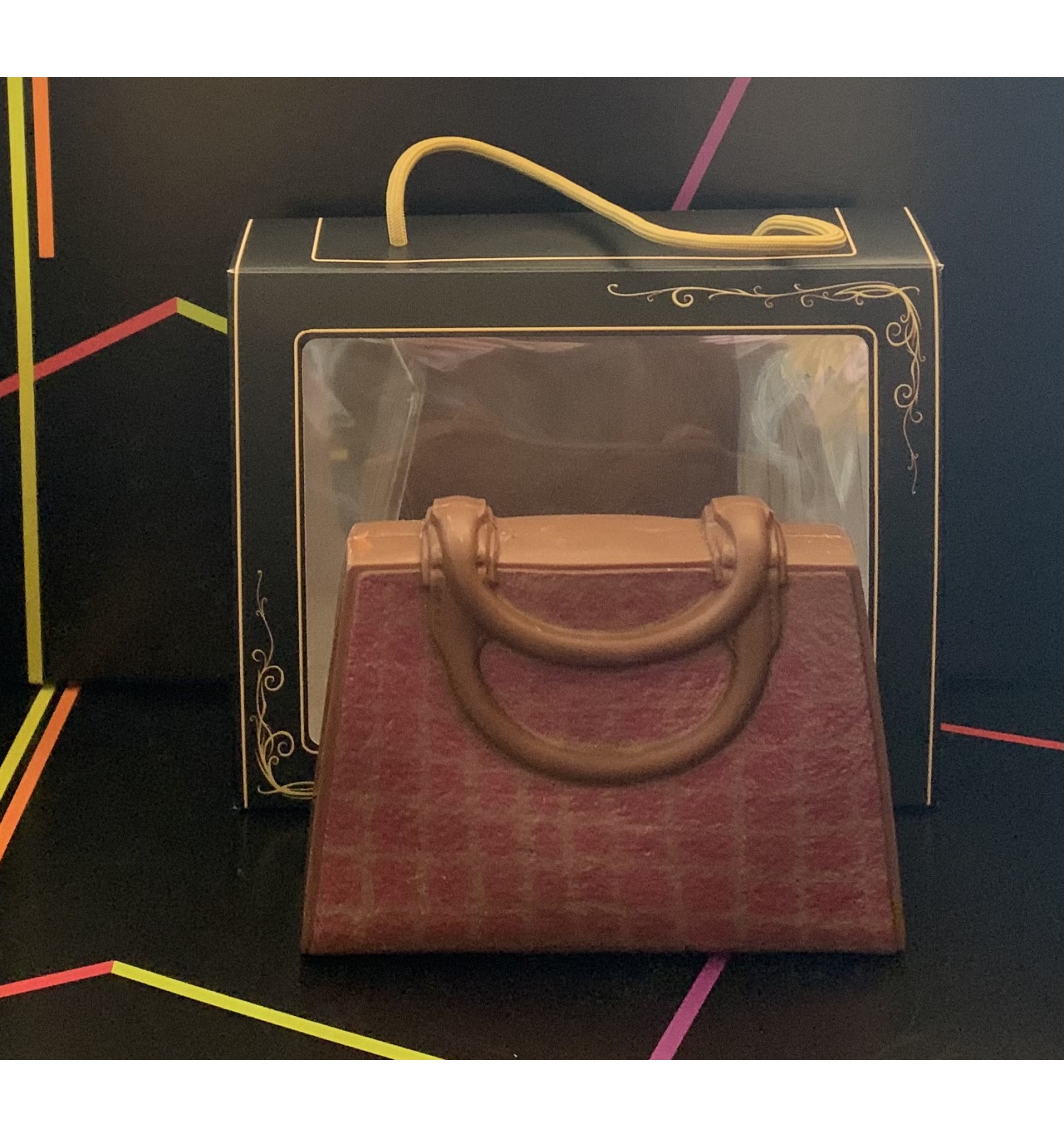 Bolso Diseño Reptil Rosa Bolso Diseño Reptil Rosa